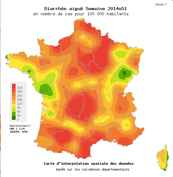 Gastro Carte De France Gastro la carte de France des régions les plus touchées